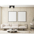 Merusa Modern Twin Ceiling Spotlight GU10-3