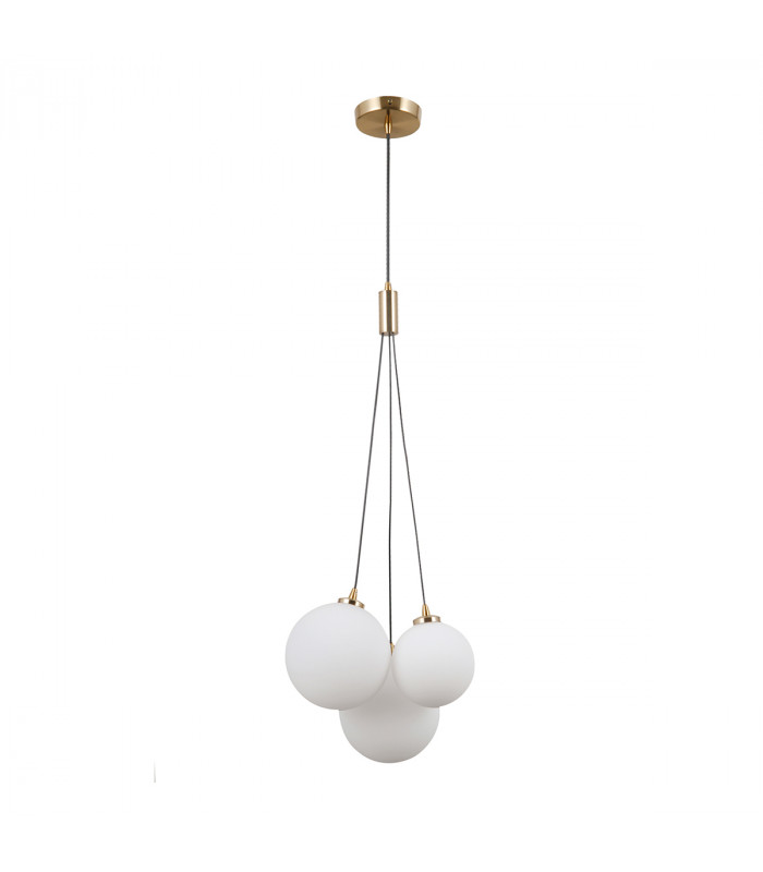 Perlos Classic 3 Light Cluster Pendant Ceiling Light G9 LED-1
