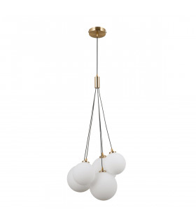 Perlos Classic 5 Light Cluster Pendant Ceiling Light G9 LED-1