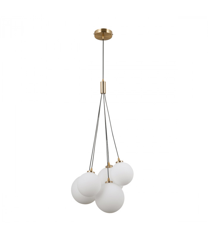 Perlos Classic 5 Light Cluster Pendant Ceiling Light G9 LED-1