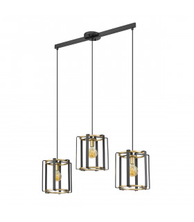 Primero Modern 3 Light Bar Pendant Ceiling Light