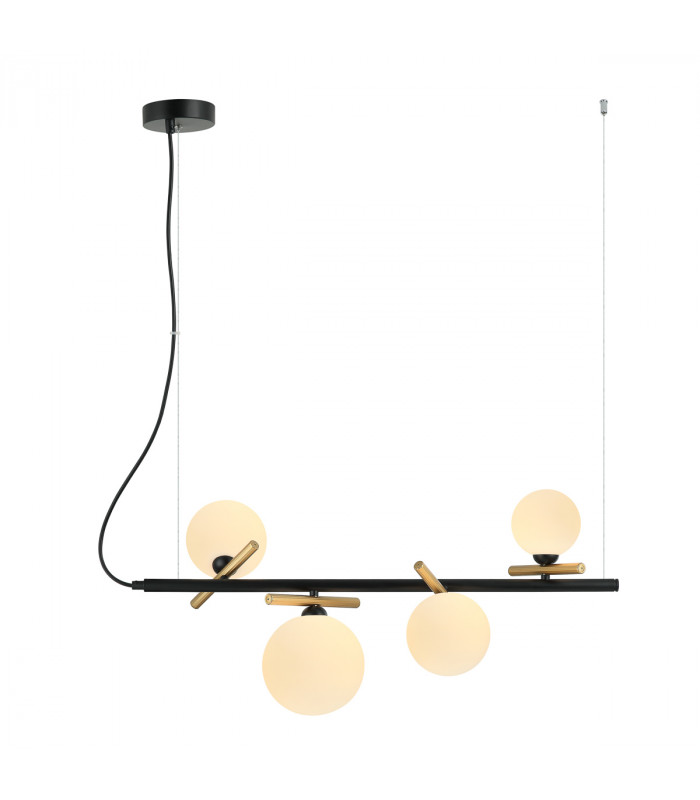 Reverso Modern 4 Light Bar Pendant Ceiling Light G9-1