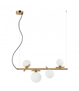Reverso Modern 4 Light Bar Pendant Ceiling Light G9-1