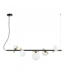 Reverso Modern 5 Light Bar Pendant Ceiling Light G9-1