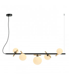 Reverso Modern 5 Light Bar Pendant Ceiling Light G9-2