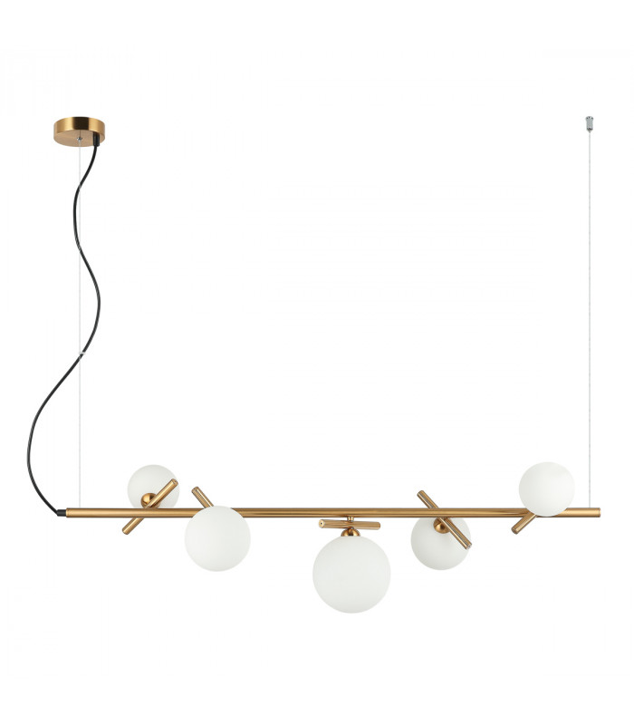 Reverso Modern 5 Light Bar Pendant Ceiling Light G9-1