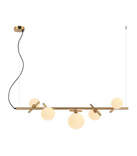 Reverso Modern 5 Light Bar Pendant Ceiling Light G9-2