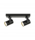 Spiela Modern Twin Ceiling Spotlight GU10-2