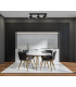 Spiela Modern Ceiling Spotlight Bar GU10-3