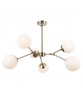 Annes Modern 6 Light Globe Ceiling Light E14-2
