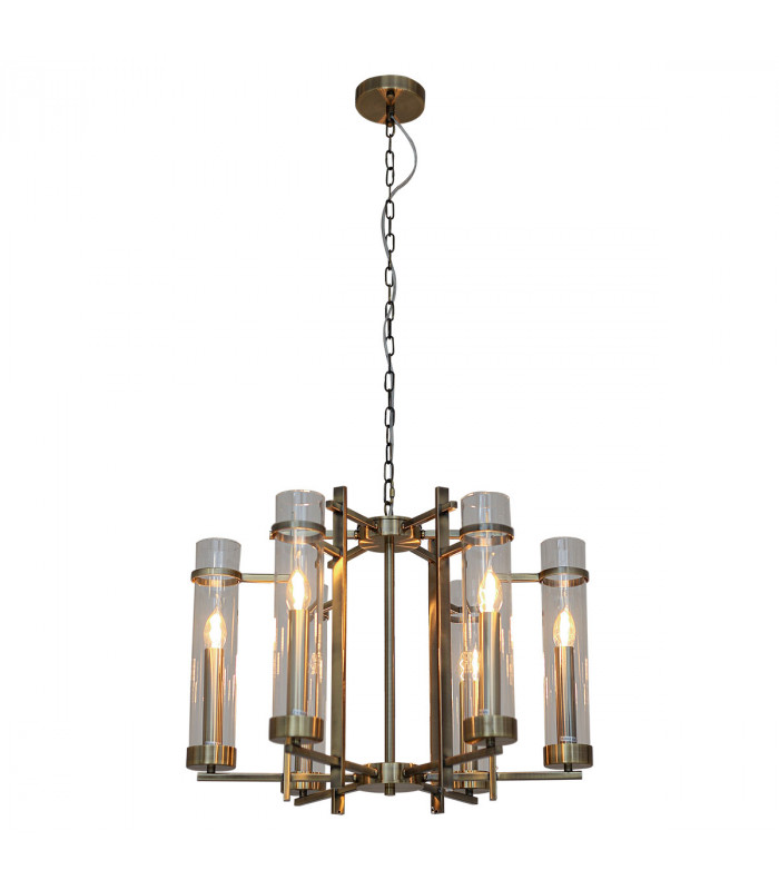 Aspen Classic 6 Light Multi Arm Pendant Ceiling Light E14-2