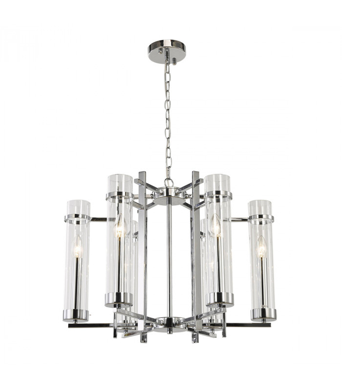 Aspen Classic 6 Light Multi Arm Pendant Ceiling Light E14-1