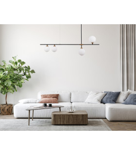 Belmonte Modern 4 Light Bar Pendant Ceiling Light G9-3