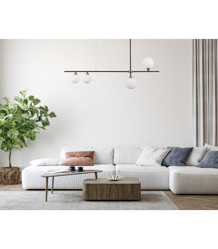 Belmonte Modern 4 Light Bar Pendant Ceiling Light G9-3