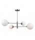 Evora Modern 4 Light Multi Arm Semi Flush Ceiling Lamp G9-2