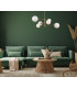 Evora Modern 6 Light Multi Arm Semi Flush Ceiling Lamp G9-3