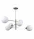 Evora Modern 6 Light Multi Arm Semi Flush Ceiling Lamp G9-1