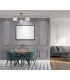 Feneza Stylish 3 Light Multi Arm Semi Flush Ceiling Lamp E27-3