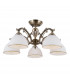 Feneza Stylish 5 Light Multi Arm Semi Flush Ceiling Lamp E27-2
