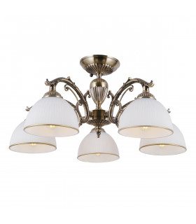 Feneza Stylish 5 Light Multi Arm Semi Flush Ceiling Lamp E27-2