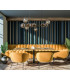 Frontera Modern 10 Light Bar Pendant Ceiling Light G9-3