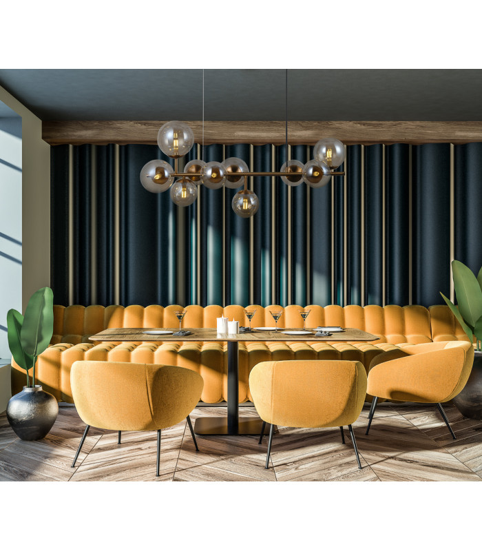 Frontera Modern 10 Light Bar Pendant Ceiling Light G9-3