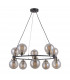 Galvez Industrial Retro 10 Light Globe Pendant Ceiling Light E14-1