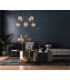 Galvez Industrial Retro 8 Light Globe Pendant Ceiling Light E14-3