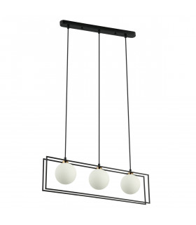 Grosetta Modern 3 Light Globe Pendant Ceiling Light G9-1