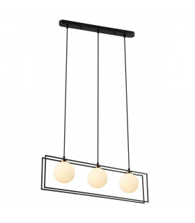 Grosetta Modern 3 Light Globe Pendant Ceiling Light G9-2