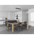 Grosetta Modern 3 Light Globe Pendant Ceiling Light G9-3