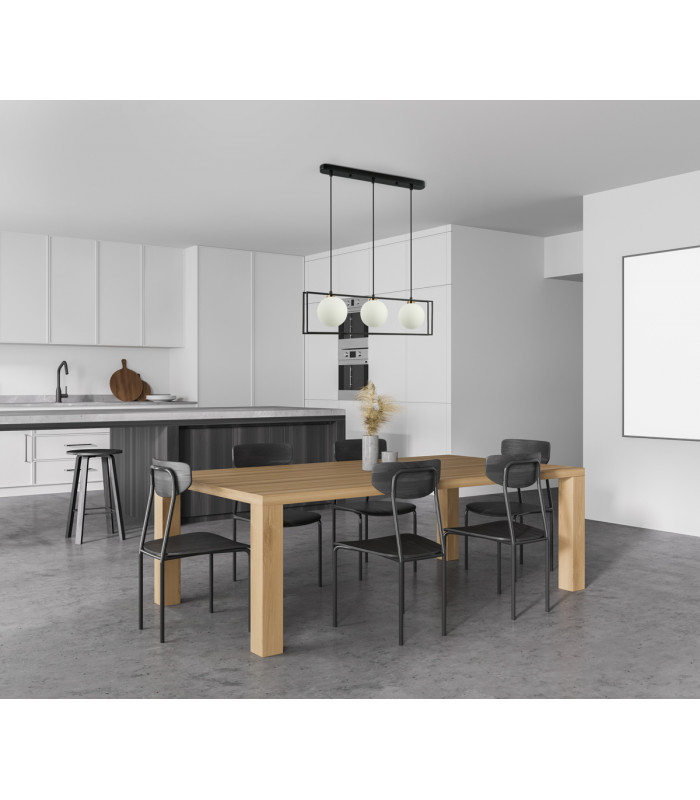 Grosetta Modern 3 Light Globe Pendant Ceiling Light G9-3