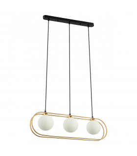 Grosetta Modern 3 Light Globe Pendant Ceiling Light G9-1