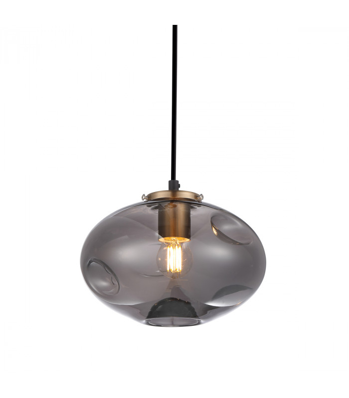 Hatella Modern 1 Light Globe Pendant Ceiling Light E27-1