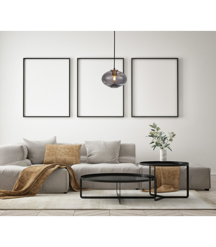 Hatella Modern 1 Light Globe Pendant Ceiling Light E27-3