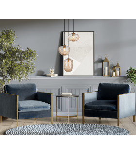 Hatella Modern 3 Light Cluster Pendant Ceiling Light E27-3