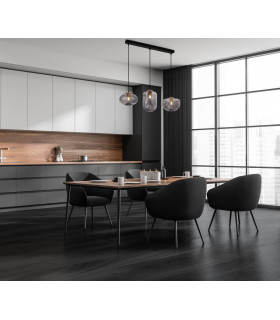 Hatella Modern 3 Light Bar Pendant Ceiling Light E27-3