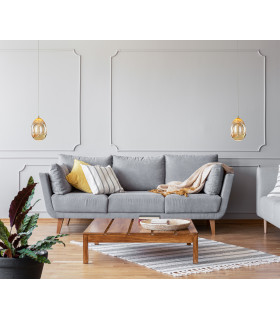 Huelto Modern Slim Pendant Ceiling Light LED 3000K-3