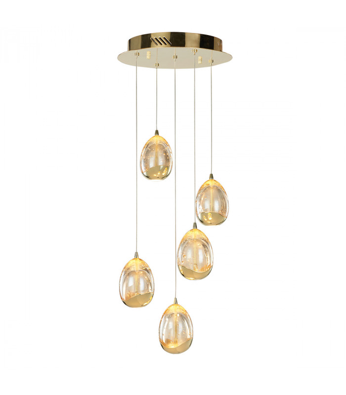 Huelto Modern Cluster Pendant Ceiling Light LED 3000K-1