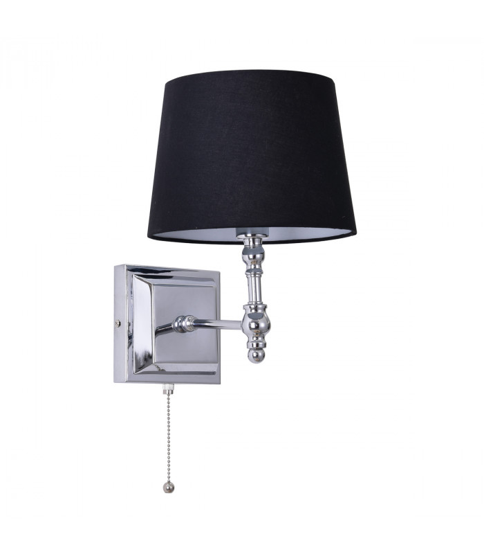 Luno Classic 1 Light Wall Lamp with Shade E27-2