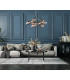 Marbelio Modern 15 Light Globe Pendant Ceiling Light G9-3