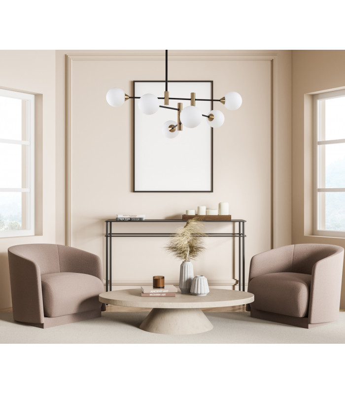 Marino Modern 6 Light Globe Pendant Ceiling Light G9-3