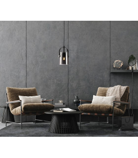 Nanesma Modern 1 Light Slim Pendant Ceiling Light E27-3