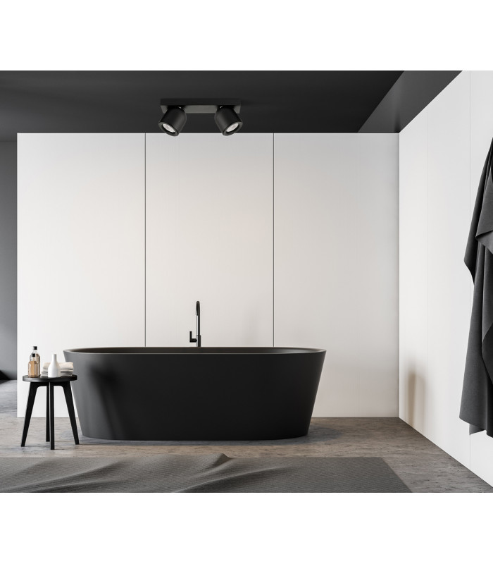 Nuora Modern 2 Light Twin Ceiling Spotlight GU10-3