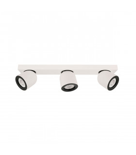 Nuora Modern 3 Light Ceiling Spotlight Bar GU10-1
