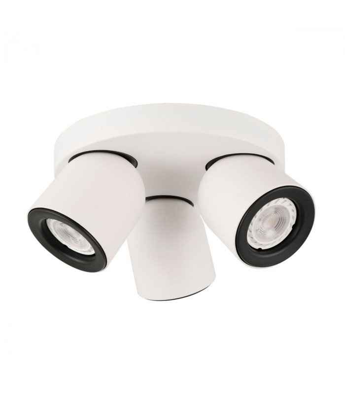 Nuora Modern 3 Light Ceiling Spotlight Clusters GU10-1