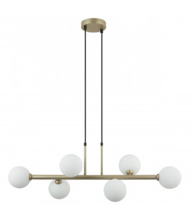 Olbia Modern 6 Light Bar Pendant Ceiling Light G9-1