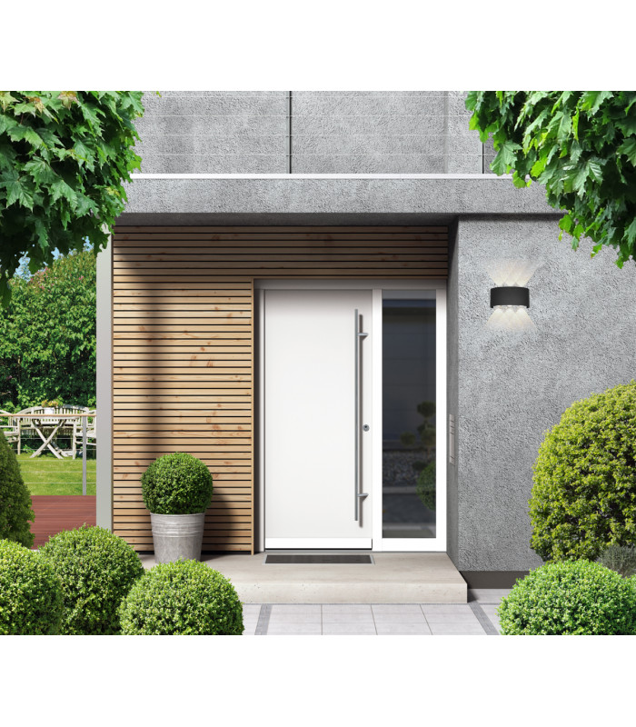 Ortelo Modern Outdoor Up Down Wall Lamp LED
