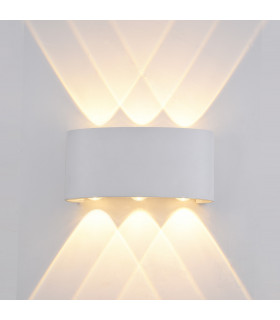 Ortelo Modern Outdoor Up Down Wall Lamp LED