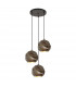 Palermo Modern 3 Light Cluster Pendant Ceiling Light E27-1